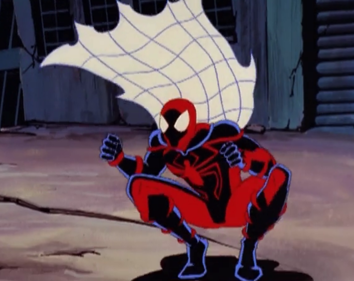This mash-up of the Scarlet Spider and Spider-Man 2099 is actually one of t...